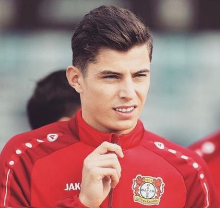 Kai Havertz is in the middle of his game.